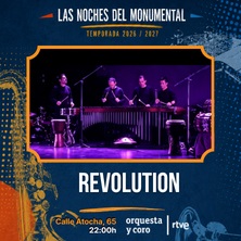 Cartel de Revolution - Conciertos en Teatro Monumental