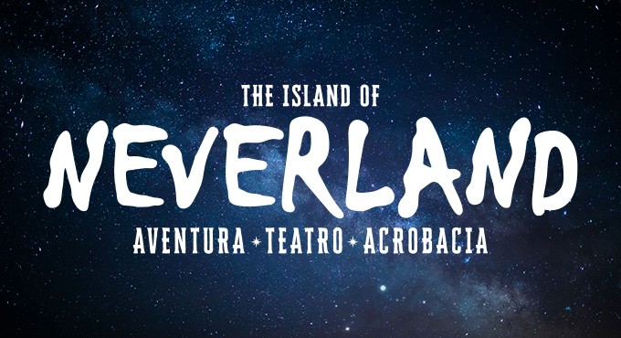 Cartel de The Island of Neverland - Musical en Espacio Delicias (Espacio Musical)