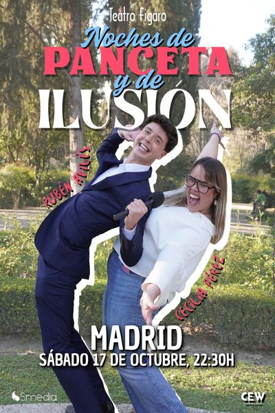 Cartel de Noches de panceta y de ilusión - Comedia en Teatro Fígaro