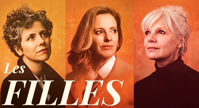 Cartel de Les Filles - Teatro en Teatre Goya