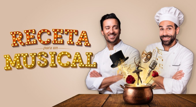 Cartel de Receta para un musical - Musical en Teatre Condal