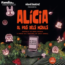 Cartel de Alícia al país del mòbils - Barcelona - Infantil en Teatre Goya
