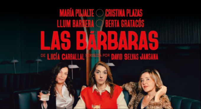 Cartel de Las Bárbaras - Teatro en Teatro Infanta Isabel