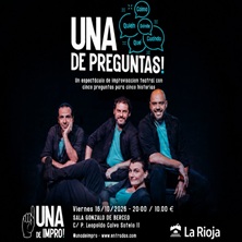Cartel de Una de preguntas - Clásica en Sala Gonzalo de Berceo