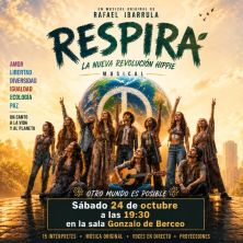 Cartel de RESPIRA. La nueva revolución - Musicales en Sala Gonzalo de Berceo