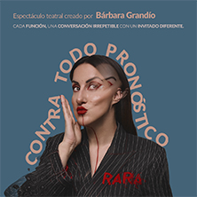 Cartel de Contra todo pronóstico - Comedia en Teatro Lara - Sala Lola Membrives
