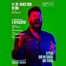Cartel de Concierto sinfónico B/4 (Viernes) - Clásica en Teatro Monumental