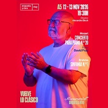 Cartel de Concierto sinfónico A/5 (Jueves) - Clásica en Teatro Monumental