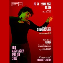 Cartel de Concierto sinfónico A/7 (Jueves) - Clásica en Teatro Monumental