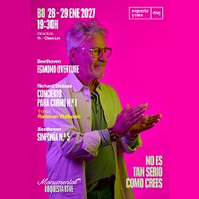 Cartel de Concierto sinfónico B/8 (Jueves) - Clásica en Teatro Monumental