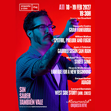Cartel de Concierto sinfónico A/11 (Jueves) - Clásica en Teatro Monumental