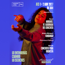 Cartel de Concierto sinfónico A/13 (Jueves) - Clásica en Teatro Monumental