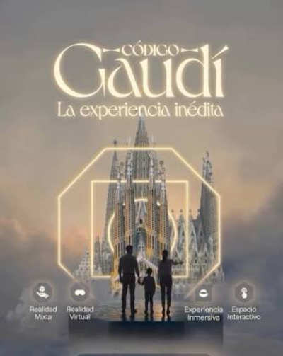 Cartel de Codi Gaudí: L' Experiència Inèdita - Cultura en Espai Imagina