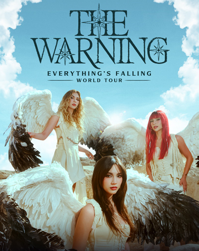 Cartel de The Warning: Everything's Falling World Tour - Rock en Palacio Vistalegre