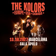 Cartel de The Kolors - Pop en Sala Apolo