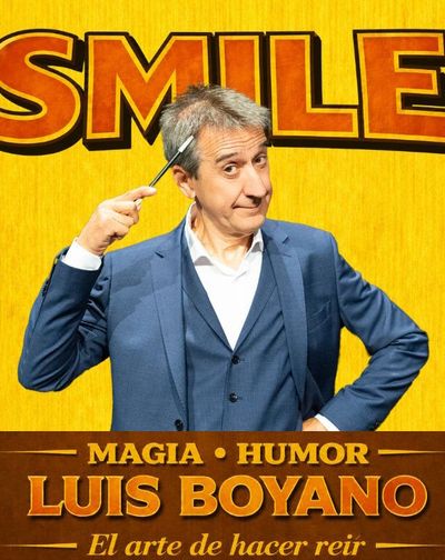 Cartel de Smile - Magia en Salto Escénico