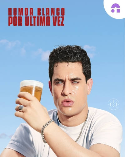 Cartel de Humor Blanco Por Última Vez - David Suarez - Cultura en Auditorio Cartuja