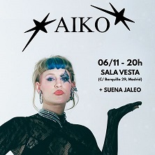 Cartel de Aiko + Suena Jaleo - Alternativa en Sala Vesta