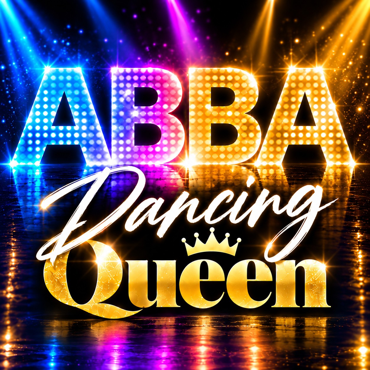 Cartel de Dancing Queen. Homenaje a ABBA - Musicales en Teatro Carrión