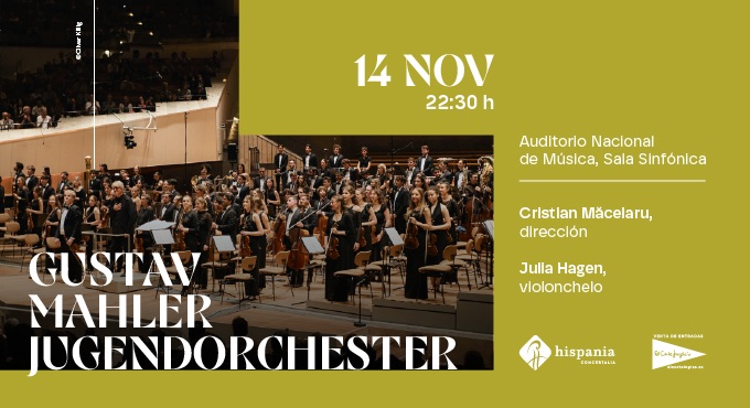 Cartel de Gustav Mahler Jugendorchester - Clásica en Auditorio Nacional de Madrid