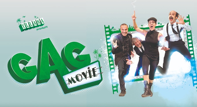 Cartel de Gag Movie - Yllana - Musical en Teatro Serrano