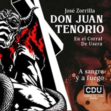 Cartel de Don Juan Tenorio - Teatro en El Corral de Usera