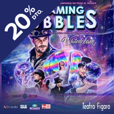 Cartel de Dreaming Bubbles - Madrid - Magia en Teatro Fígaro