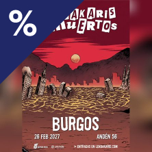 Cartel de Lendakaris Muertos - Otros en Sala Andén 56.