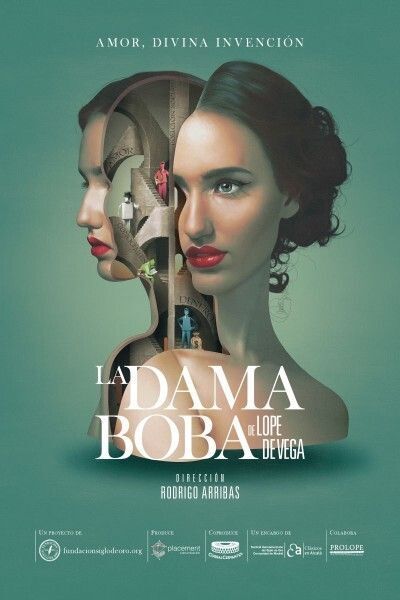 Cartel de La Dama Boba - Madrid - Drama en NAVE DE TERNERAS