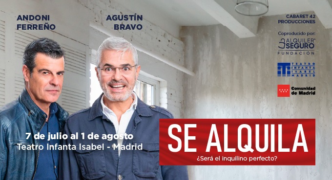 Cartel de Se Alquila - Madrid - Teatro en Teatro Infanta Isabel