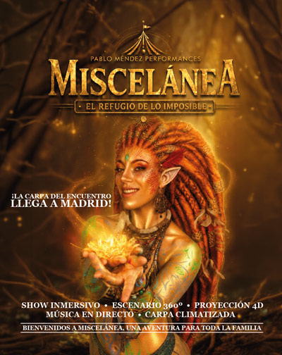 Cartel de Miscelánea - Cabaret en Parque Recinto Ferial de Fuenlabrada