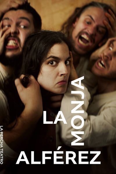 Cartel de La Monja Alférez - Drama en NAVE DE TERNERAS