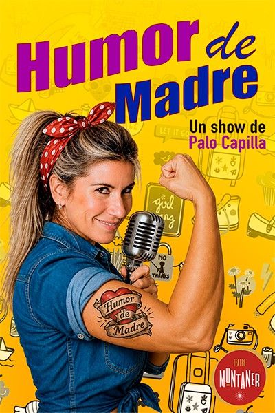 Cartel de Humor de madre - Monólogos en Teatre Muntaner