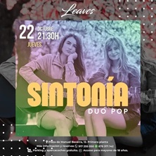 Cartel de Sintonía - Pop en Leaves