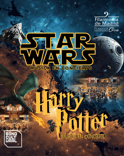 Cartel de Harry Potter & Star Wars: Música en Concierto - Otros en Sinfónica