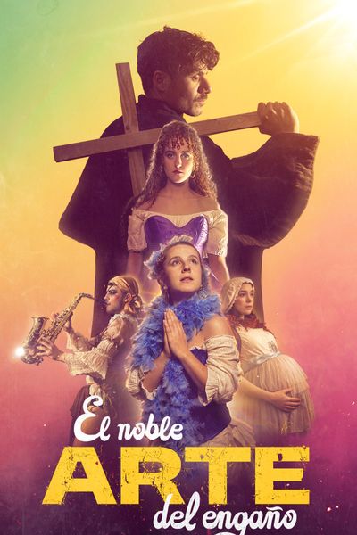 Cartel de El noble arte del engaño - Drama en NAVE DE TERNERAS