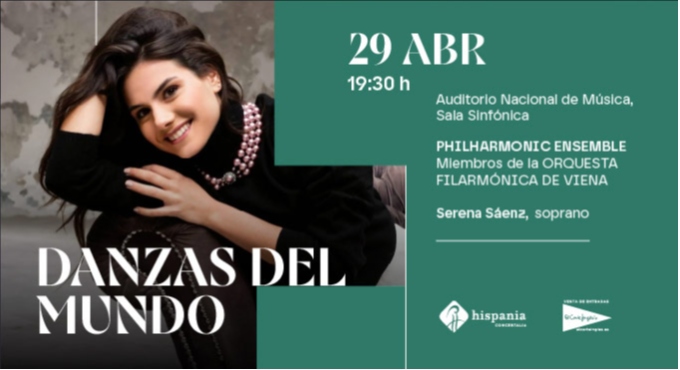 Cartel de Danzas del Mundo - Philharmonic Ensemble - Clásica en Auditorio Nacional de Madrid