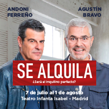 Cartel de Se alquila - Madrid - Comedia en Teatro Infanta Isabel