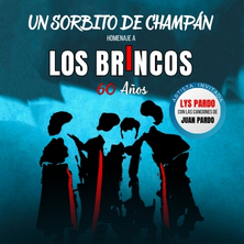 Cartel de Un sorbito de champán - Homenaje a Los Brincos - Madrid - Pop en Teatro La Latina