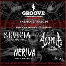 Cartel de 24/10/2026 Groove Estudios - Pop en Groove