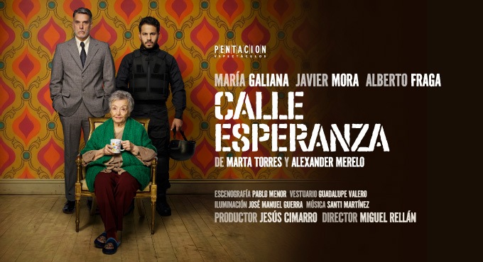 Cartel de Calle Esperanza - Comedia en Teatro Bellas Artes