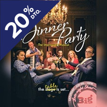 Cartel de Dinner Party:The Improvised Musical - INGLÉS - Musicales en Big Improv