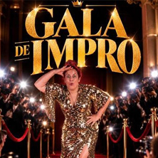 Cartel de Gala de Impro - Comedia en Collage Burlesque
