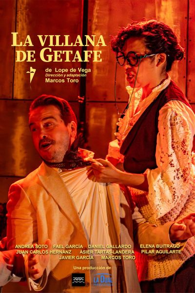 Cartel de La villana de Getafe - Comedia en CORRAL DE COMEDIAS DE ALMAGRO