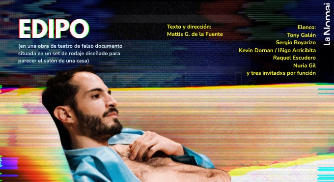 Cartel de Edipo - Madrid - Comedia en Teatro Lara