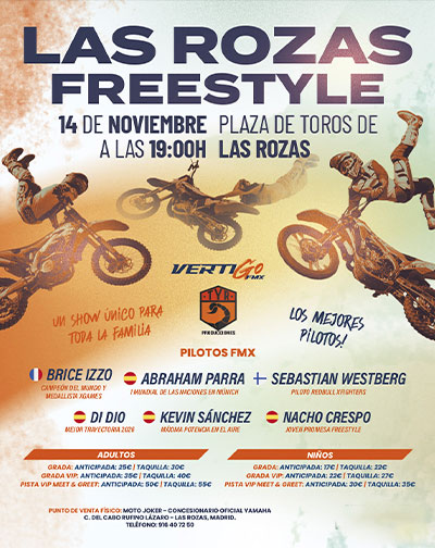 Cartel de Las Rozas Freestyle - Deporte Otros en Plaza de Toros de Las Rozas