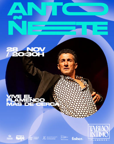 Cartel de Tablao Flamenco Íntimo - Antoñete - Flamenco en Centro de Flamenco Jesus Ortega