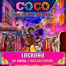 Cartel de Coco, una fiesta musical - Infantil en Riojaforum