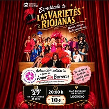 Cartel de Las varietés riojanas - Musicales en Sala Gonzalo de Berceo