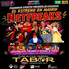 Cartel de NETFREAKS - Monólogos en Sala Cultural Tabor